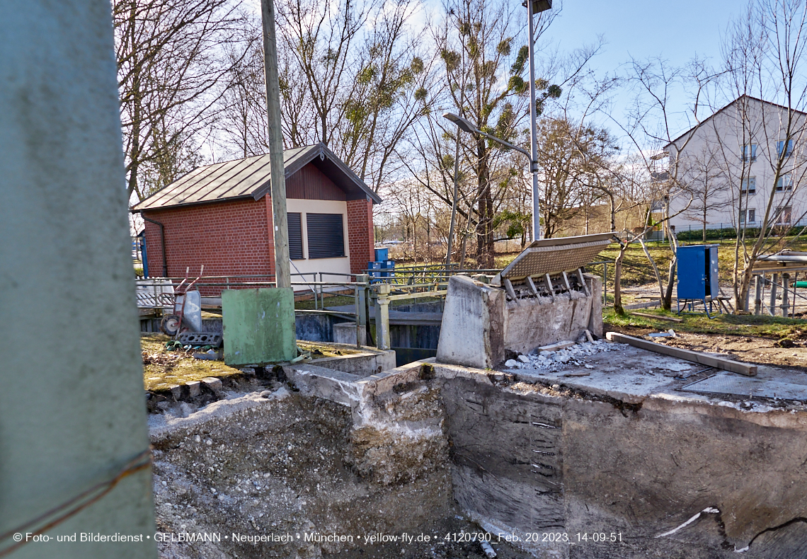20.20.2023 - der 'verschwundene' Hachinger Bach in Berg am Laim
